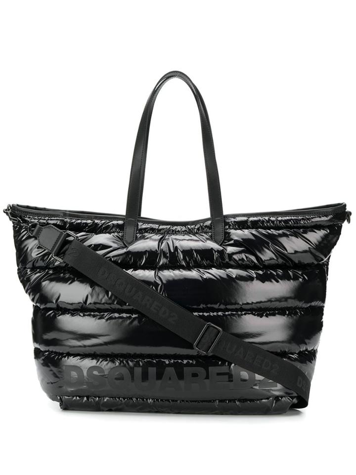 Dsquared2 Padded Shopper Bag - Black