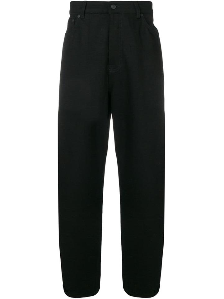 Tom Wood Extra Baggy Trousers - Black
