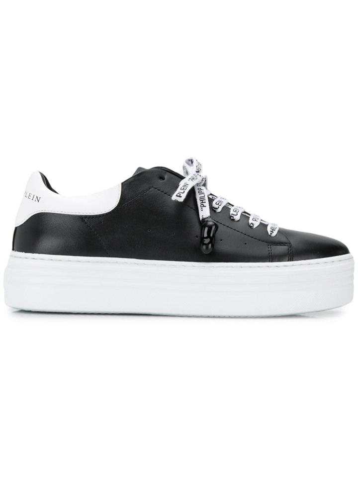Philipp Plein Platform Low-top Sneakers - Black