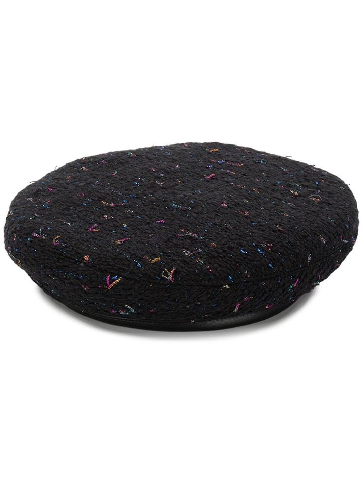 Eugenia Kim Round Shaped Beret - Black