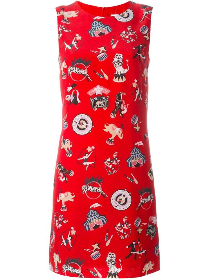 M Missoni Circus Print Shift Dress