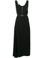 Prada Belted Maxi Tank Dress - Black