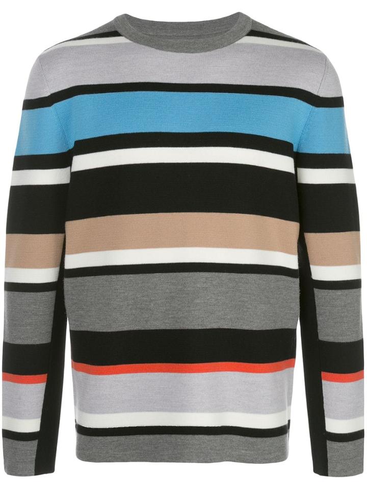 Aztech Mountain Stripe Knitted Jumper - Multicolour