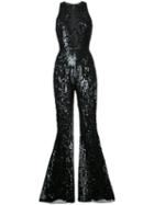 Zuhair Murad Sequinned Jumpsuit, Women's, Size: 40, Black, Silk/polyamide
