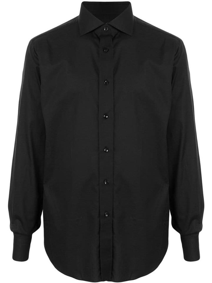 Brioni Slim Fit Shirt - Black