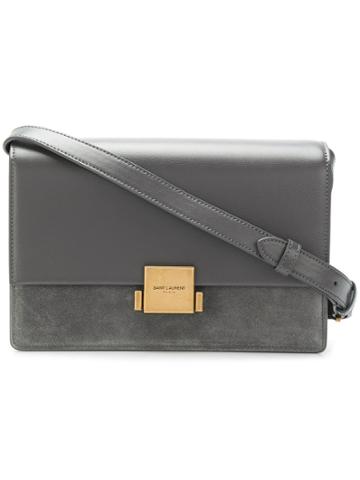Saint Laurent Medium Bellechasse Shoulder Bag - Grey