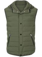 Ck Calvin Klein Quilted Padded Gilet - Green