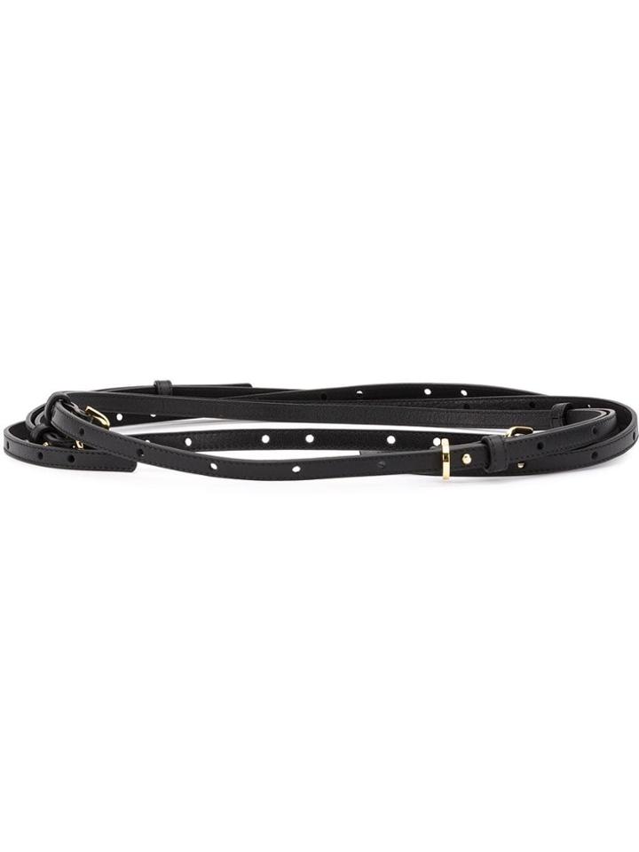 Rokh Buckled Belt - Black