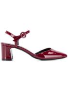 Carel Soraya Ankle Strap Pumps - Red