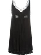 Versace Sleeveless Dress, Women's, Size: 40, Black, Polyamide/silk/polyurethane