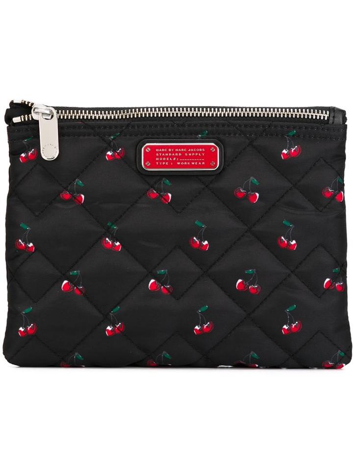 Marc By Marc Jacobs 'crosby Quilt Nylon Flat Double Zip' Make-up Bag