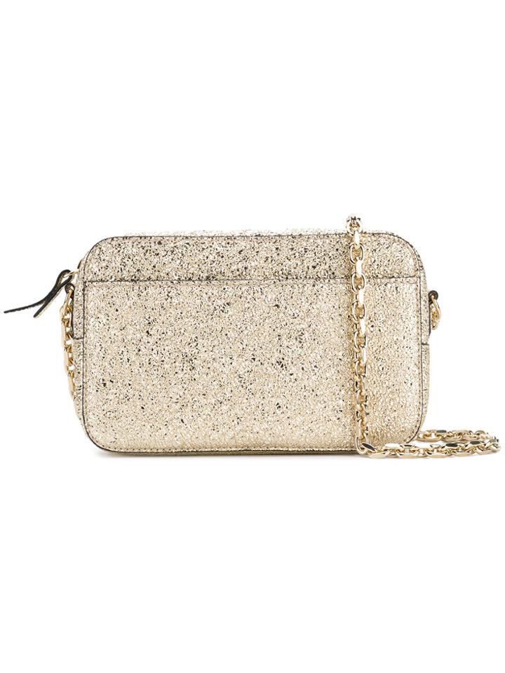 Red Valentino Crinkled Effect Handbag - Metallic
