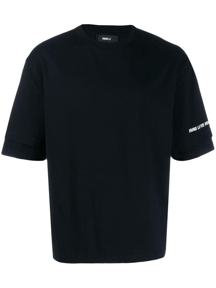 Yang Li Logo T-shirt - Black