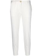 Mauro Grifoni Cropped Trousers - White