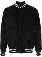 Supreme Logo Varsity Jacket - Black