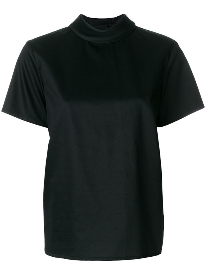 Comme Des Garçons Noir Kei Ninomiya Band Collar Blouse - Black