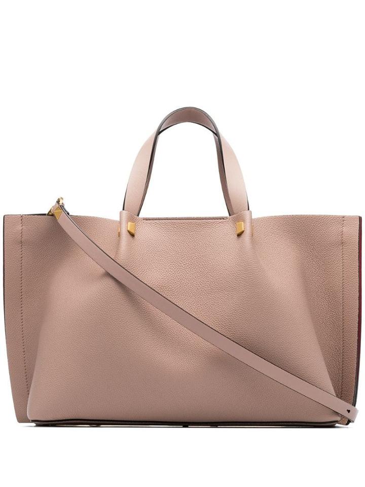 Valentino Valentino Garavani Vlogo Escape Shopper Tote - Pink