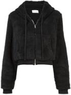 Faith Connexion Fluffy Sweater-jacket - Black