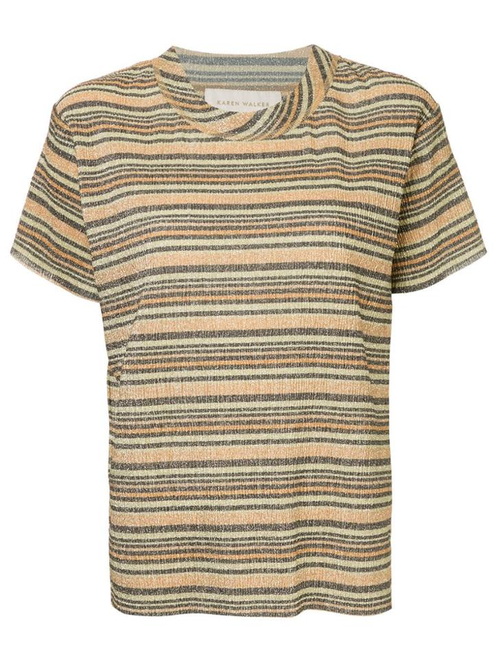 Karen Walker Munich T-shirt - Yellow