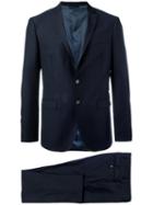Tonello Abito Formal Suit, Men's, Size: 52, Blue, Cupro/virgin Wool