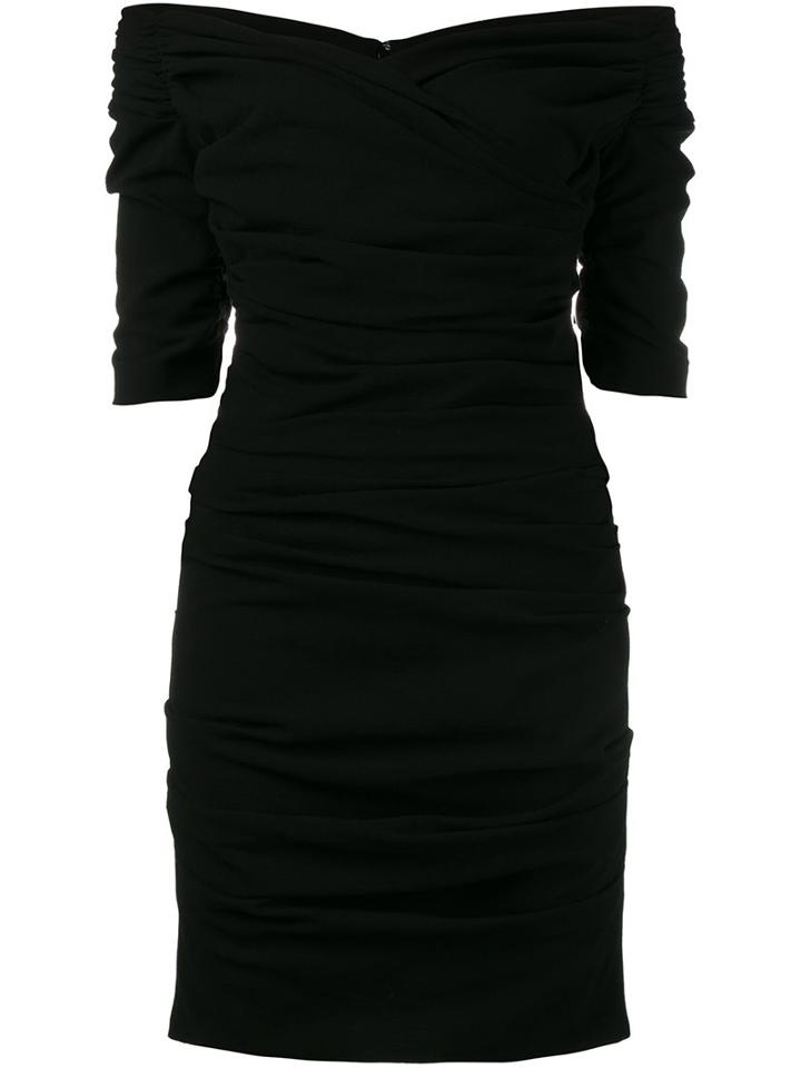 Dolce & Gabbana Ruched Cocktail Dress