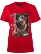 Etro Graphic Print T-shirt - Red