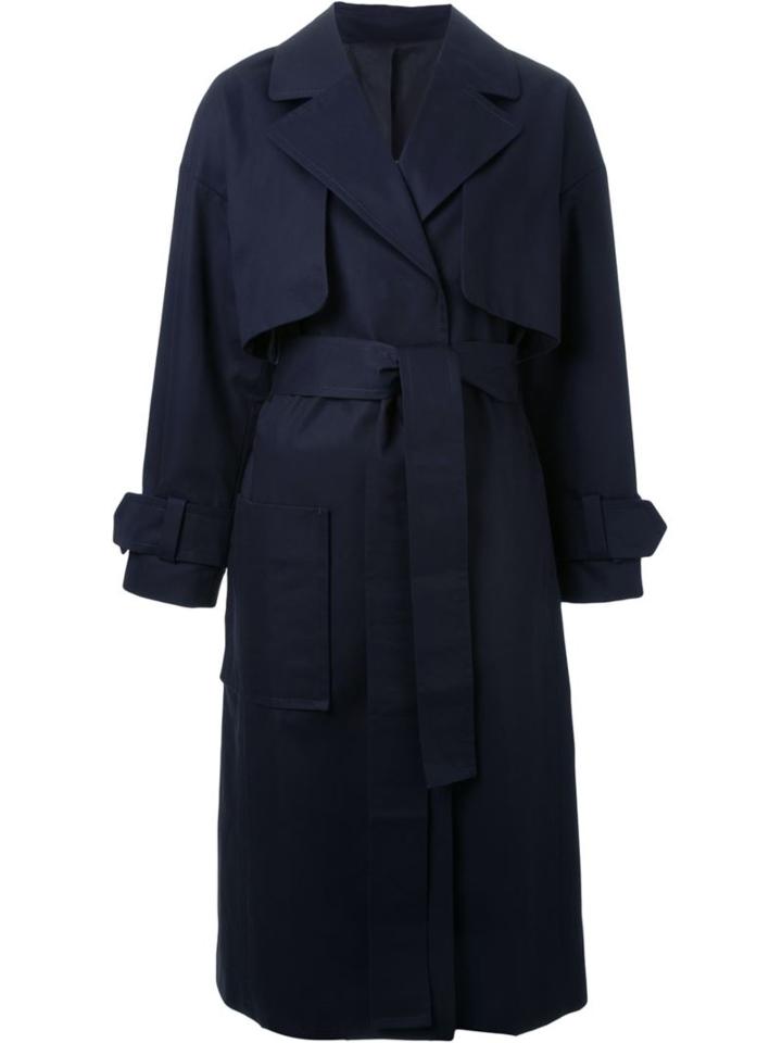 Le Ciel Bleu Oversized Silhouette Trench Coat