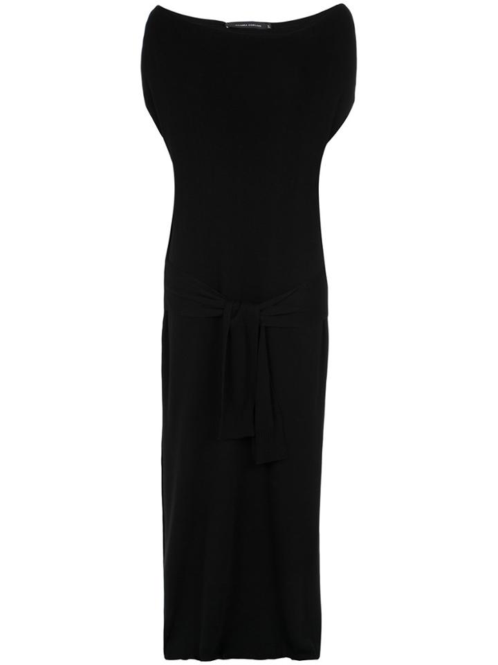 Gloria Coelho Straight Maxi Dress - Black