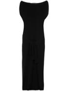 Gloria Coelho Straight Maxi Dress - Black