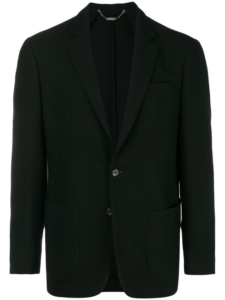 Corneliani Two Button Blazer - Black
