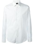 Fendi Classic Shirt, Men's, Size: 39, White, Cotton/spandex/elastane