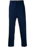Vivienne Westwood Grid Pattern Trousers - Blue