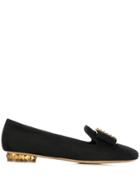 Salvatore Ferragamo Bow Embellished Loafers - Black