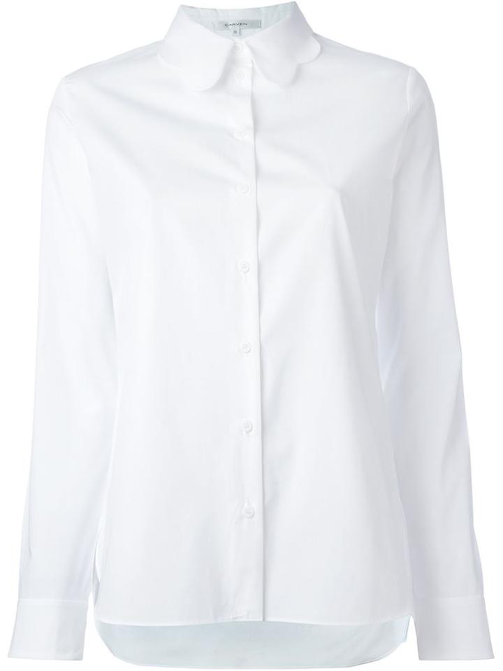 Carven Scallop Collar Shirt