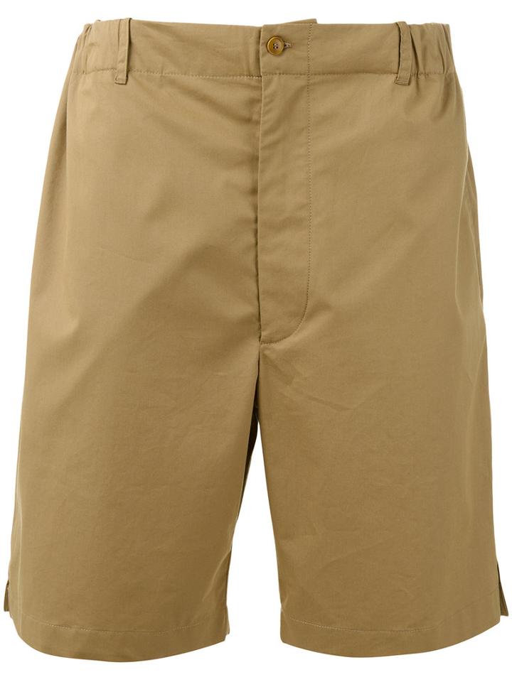 Stella Mccartney - Chino Shorts - Men - Cotton - 46, Brown, Cotton