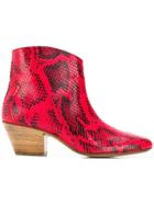 Isabel Marant Dacken Boots - Red