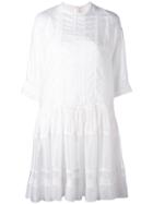 Maison Rabih Kayrouz Drop Hem Dress - White