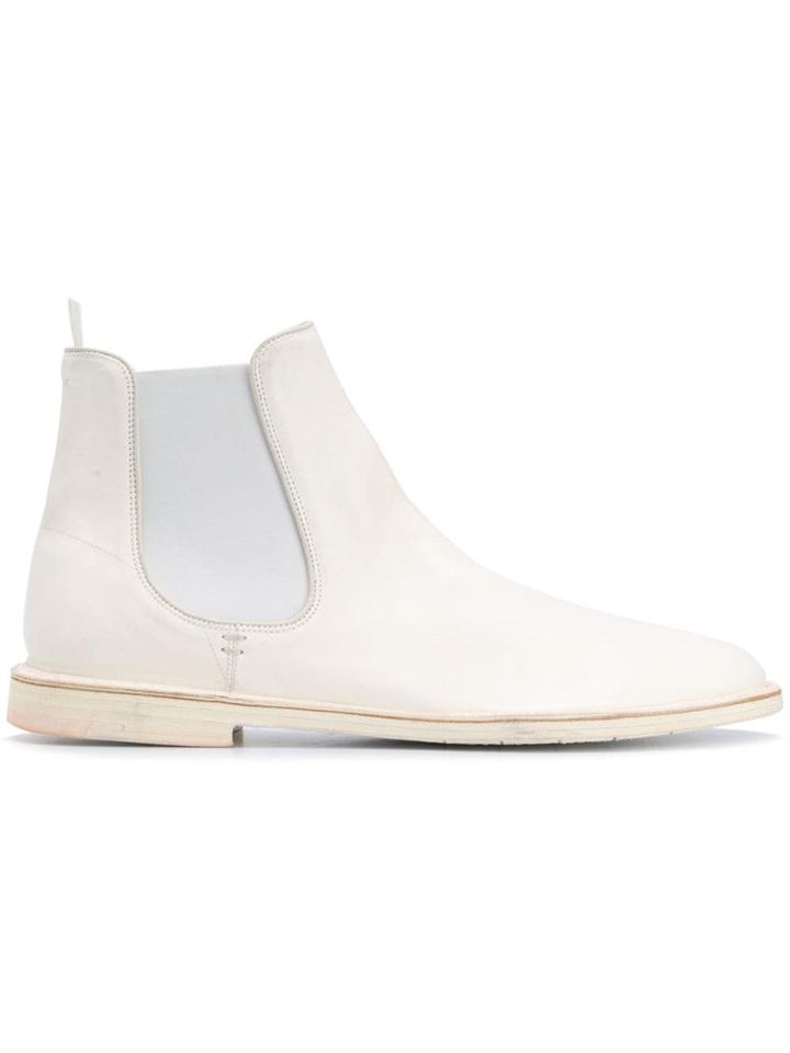 Premiata Chelsea Ankle Boots - White