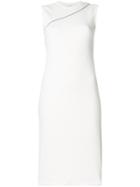 Alyx Ribbed Jersey Dress - White