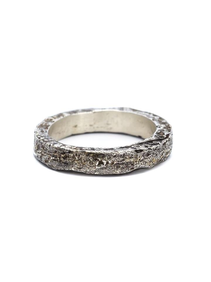 Pearls Before Swine Forged Band Ring, Women's, Size: 8 1/2, Metallic, Sterling Silver