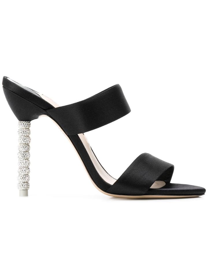 Sophia Webster Rosalind Heeled Mules - Black