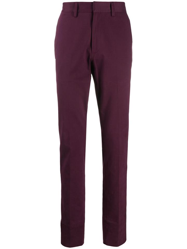 Etro Tailored Straight Leg Trousers - Purple