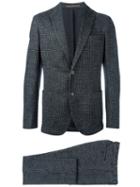 Eleventy Two Piece Suit, Men's, Size: 56, Black, Wool