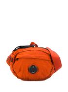 Cp Company Round Logo Belt Bag - Orange