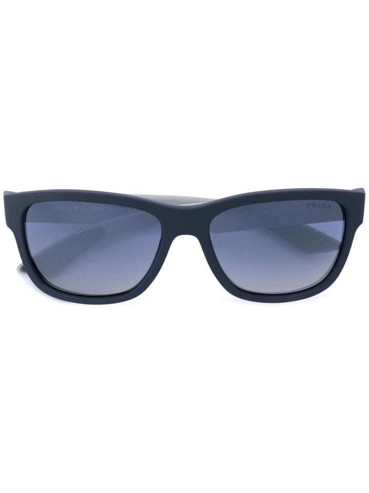 Prada Eyewear Square Frame Sunglasses - Black