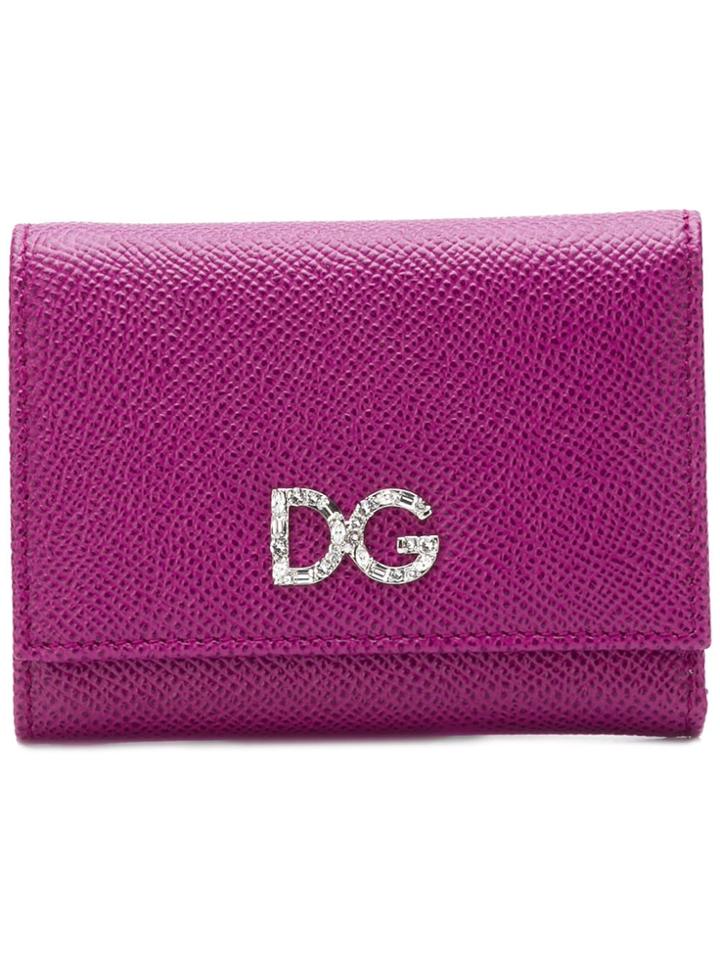 Dolce & Gabbana Logo Wallet - Pink