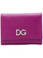 Dolce & Gabbana Logo Wallet - Pink