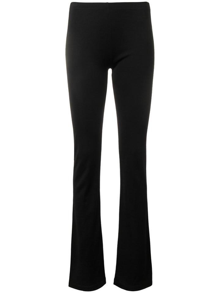 Mm6 Maison Margiela Bootcut Leggings - Black
