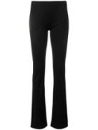 Mm6 Maison Margiela Bootcut Leggings - Black