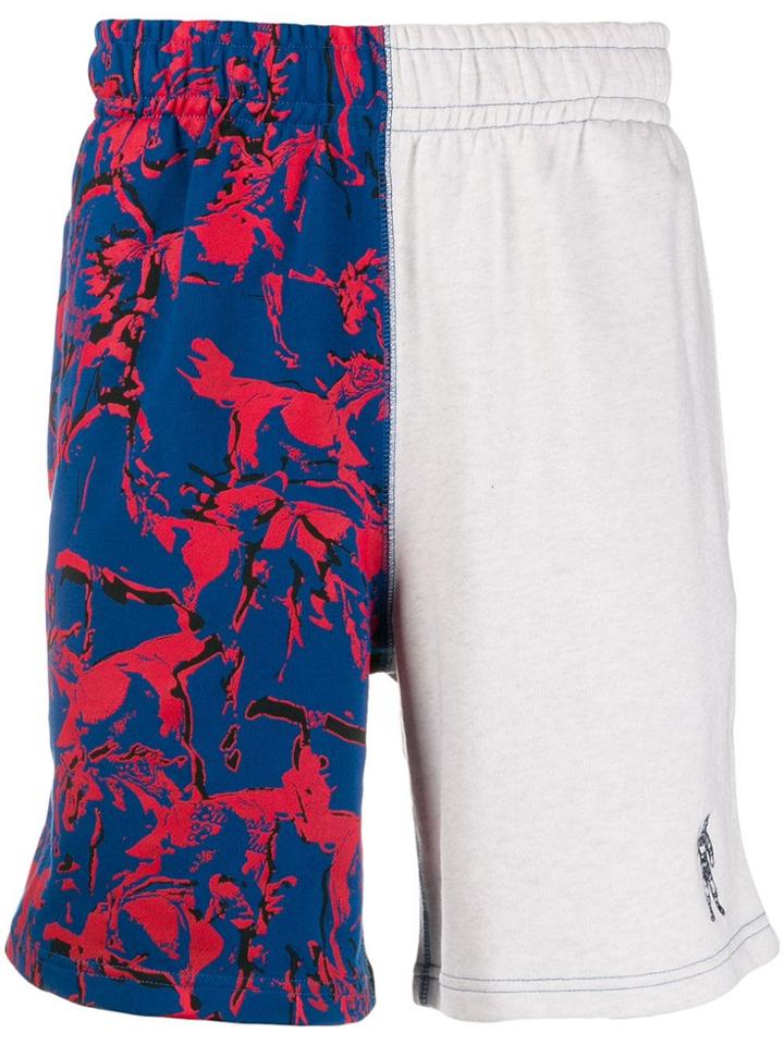 Billionaire Boys Club Colour Block Track Shorts - White
